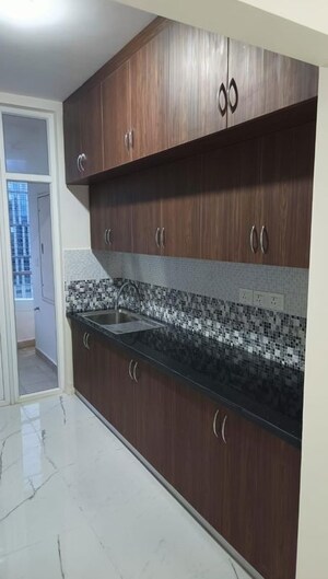 Kitchen in 3 BHK Apartment at Mantri Lithos, Thanisandra – for Rent