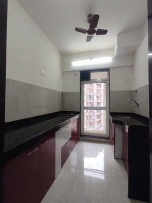 Kitchen in 2 BHK Apartment at Shree Shantivan CHS, Mira Road – for Rent