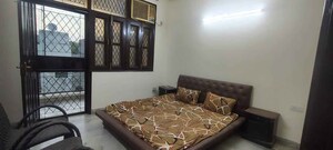 Bedroom in 3 BHK Builder Floor at Malviya Nagar – for Rent