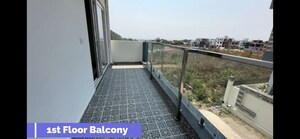 Balcony in 3.5 BHK Villa at Sahastradhara – for Rent