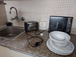 Bathroom in 1 RK Apartment at Supertech Ecociti, Sector 137 – for Rent