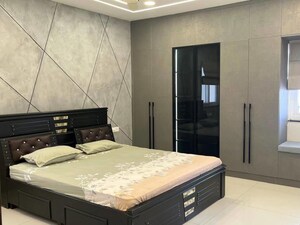 Bedroom in 3 BHK Apartment at GHR Titania, Kondapur – for Rent