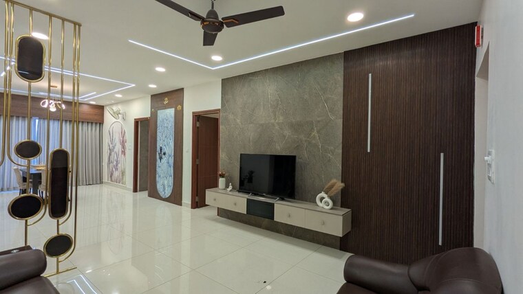 Hall, ghr-titania 3 Bedroom 1938 Sq.Ft. Apartment In Kondapur Hyderabad 10438624