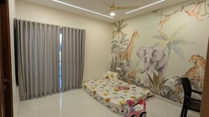 Bedroom in 3 BHK Apartment at GHR Titania, Kondapur – for Rent