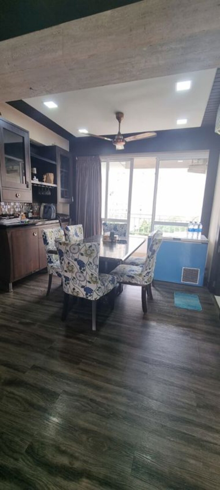 Living Room, unitech-uniworld-downtown 3 Bedroom 2200 Sq.Ft. Apartment In Rajarhat Kolkata 10438671