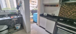 Kitchen in 3 BHK Apartment at Unitech Uniworld Downtown, Rajarhat – for Rent