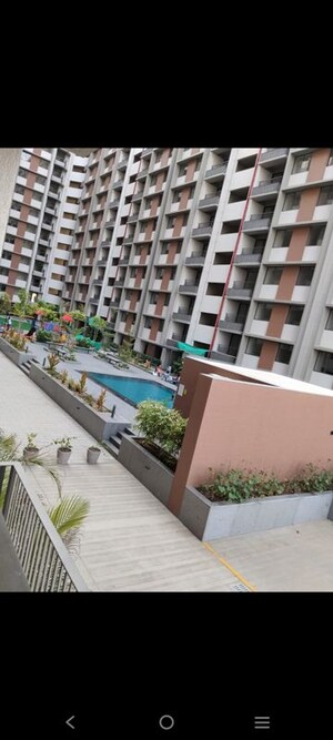 Balcony in 3 BHK Apartment at Vishwanath Maher Homes 5, Shela – for Rent
