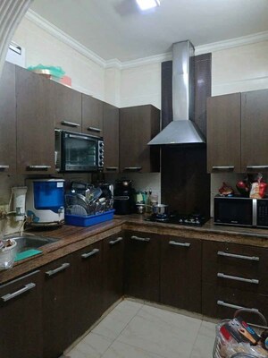 Kitchen in 2 BHK Builder Floor at Malviya Nagar – for Rent