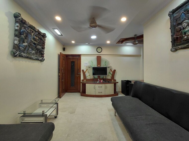 Living Room, shiv-mahima 2 Bedroom 650 Sq.Ft. Apartment In Malad West Mumbai 10438783