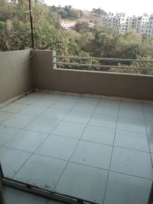 Terrace in 2 BHK Apartment at Abhijeet Apartment Warje, Warje – for Rent