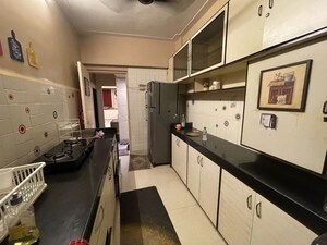 Kitchen in 2 BHK Apartment at Sea Shell Apartments, Andheri West – for Rent