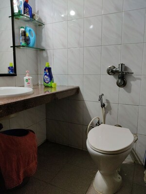 Bathroom in 2 BHK Apartment at Hiranandani Gardens Florentine, Powai – for Rent
