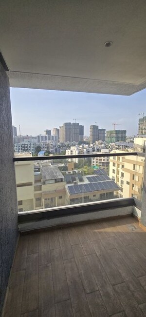 Balcony in 2 BHK Apartment at Majestique Signature Towers, Balewadi – for Rent