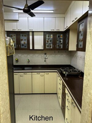 Kitchen in 3 BHK Apartment at Atul Blue Orbit, Malad West – for Rent
