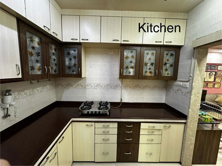 Kitchen, atul-blue-orbit 3 Bedroom 1100 Sq.Ft. Apartment In Malad West Mumbai 10438906
