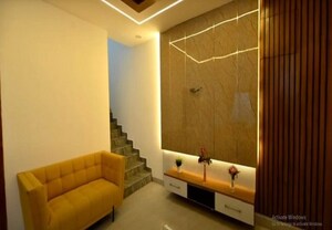 Living Room in 4 BHK Villa at Singapur – for Sale