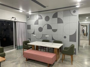 Dining Room in 3 BHK Apartment at Siddhivinayak Highland, Bhayli – for Sale
