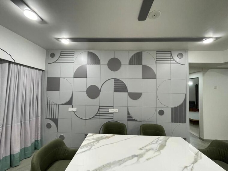 Dining area, siddhivinayak-highland 3 Bedroom 1280 Sq.Ft. Apartment In Bhayli Vadodara 10438901