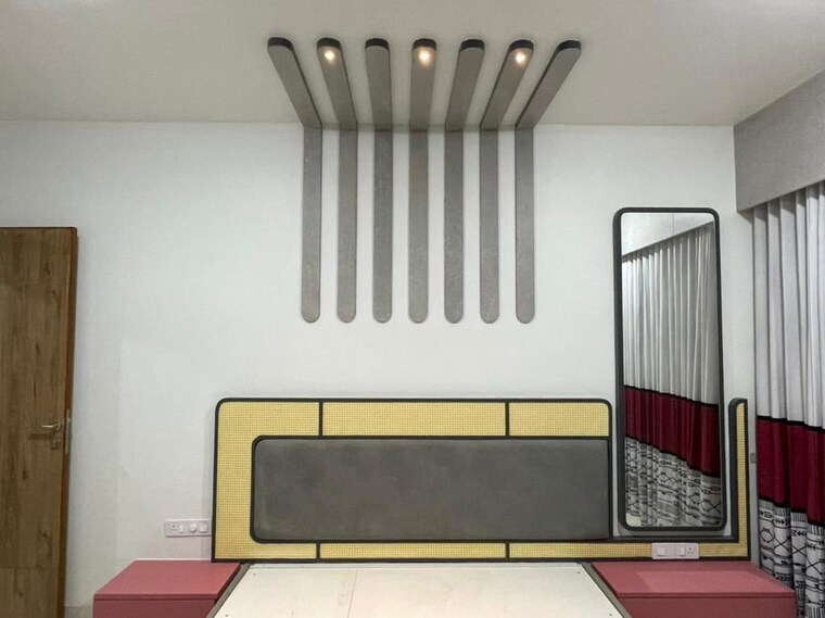 Bedroom, siddhivinayak-highland 3 Bedroom 1280 Sq.Ft. Apartment In Bhayli Vadodara 10438901