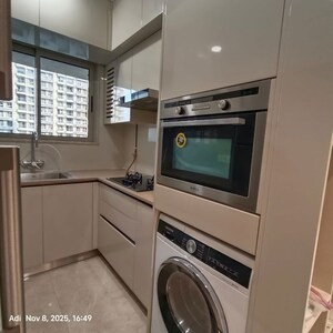 Kitchen in 3 BHK Apartment at Hiranandani Highland, Powai – for Rent