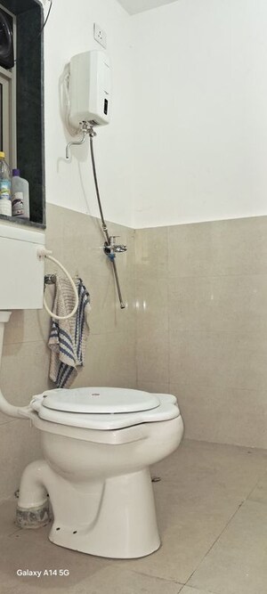 Bathroom in 1 BHK Apartment at Hiranandani Estate Villa Carino, Ghodbunder Road – for Rent