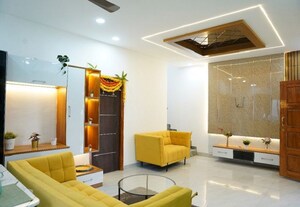Living Room in 4 BHK Villa at Singapur – for Sale