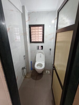 Bathroom in 2 BHK Apartment at Lodha Crown Quality Homes, Majiwada – for Rent
