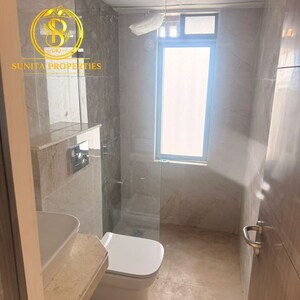 Bathroom in 2 BHK Apartment at IM Applaud 38, Goregaon East – for Rent