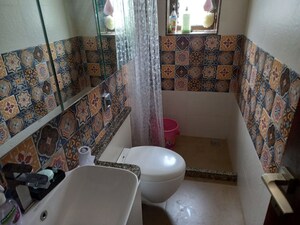 Washroom in 2 BHK Apartment at Lumiere CHS, Andheri West – for Rent