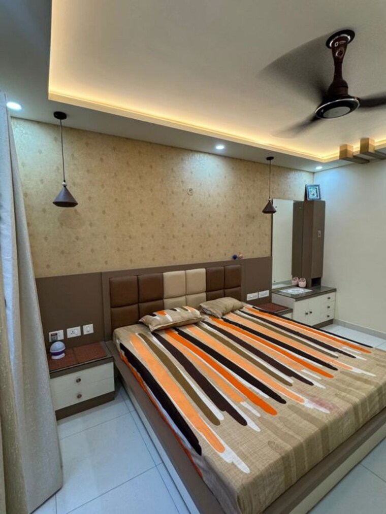 Bedroom, puravankara-palm-beach 2 Bedroom 1230 Sq.Ft. Apartment In Hennur Bangalore 10439019