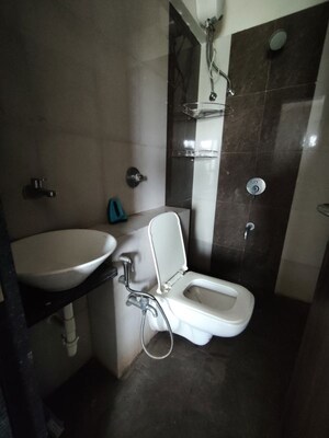 Bathroom in 1 BHK Apartment at Sethia Imperial Avenue, Malad East – for Rent