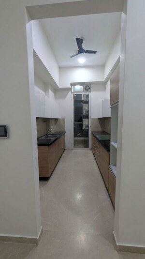 Building Lobby in 3 BHK Apartment at Omkar Alta Monte, Malad East – for Rent