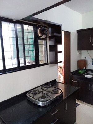 Kitchen in 2 BHK Apartment at Kumar Padmalaya, Aundh – for Rent
