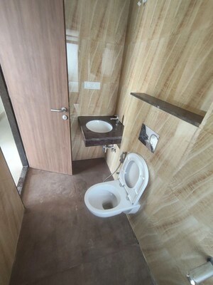 Bathroom in 2 BHK Apartment at Lodha Amara, Kolshet Road – for Rent