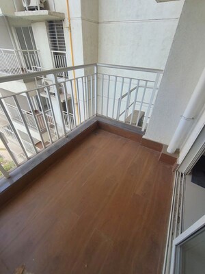 Balcony in 2 BHK Apartment at Lodha Amara, Kolshet Road – for Rent