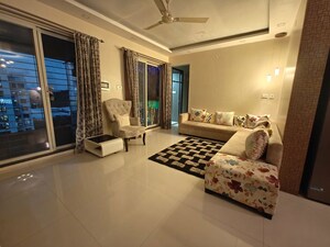 Living Room in 2 BHK Apartment at Abhinav Pebbles 2, Bavdhan – for Rent
