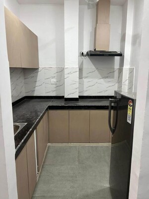 Kitchen in 1 BHK Builder Floor at Malviya Nagar – for Rent