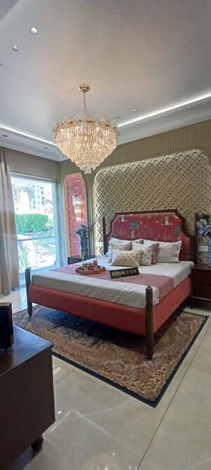 Bedroom in 3 BHK Apartment at Courtyard Palladium, Bhayli – for Sale