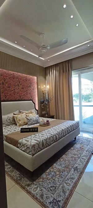 Bedroom in 3 BHK Apartment at Courtyard Palladium, Bhayli – for Sale