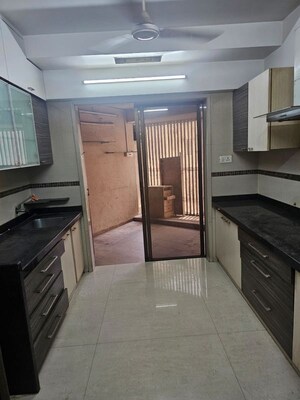 Kitchen in 3 BHK Apartment at Piri Majestic Apartment, Chembur – for Rent