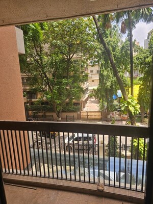 Balcony in 3 BHK Apartment at Piri Majestic Apartment, Chembur – for Rent