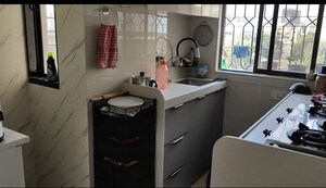 Kitchen in 1 BHK Apartment at Sethia Imperial Avenue, Malad East – for Sale