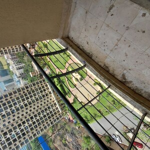 Balcony in 2 BHK Apartment at K Raheja Heights, Malad East – for Rent