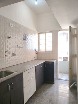 Kitchen in 1 BHK Builder Floor at Hsr Layout – for Rent