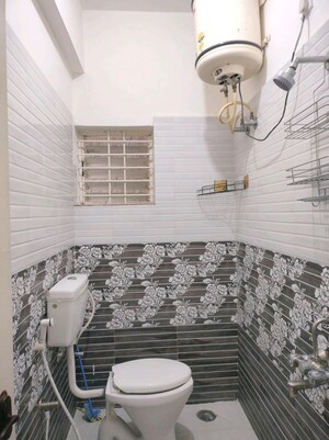 Bathroom in 1 BHK Builder Floor at Hsr Layout – for Rent