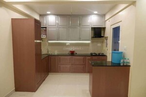 Kitchen in  Apartment at Alekhya Palm Woods, Gachibowli – for Rent