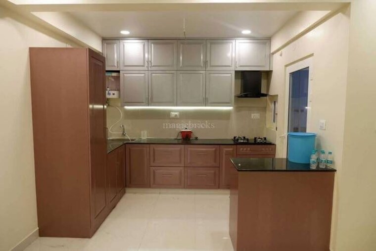 Kitchen, alekhya-palm-woods  1950 Sq.Ft. Apartment In Gachibowli Hyderabad 10439030