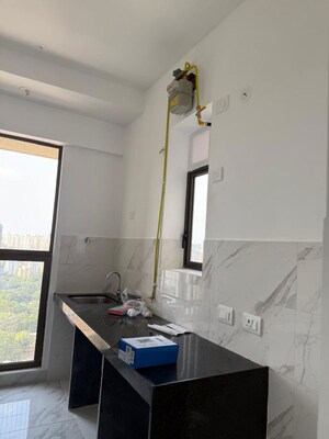 Kitchen in 1 BHK Apartment at Lodha Crown Kolshet, Kolshet Road – for Rent