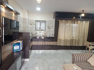 Kitchen in 1 BHK Apartment at Sai Annapurna Nilayam, Chanda Nagar – for Rent