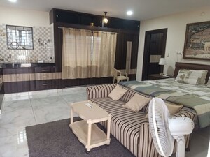 Bedroom in 1 BHK Apartment at Sai Annapurna Nilayam, Chanda Nagar – for Rent